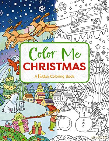 Color Me Coloring Books Color Me Christm - Cider Mill Press [KSIĄŻKA]