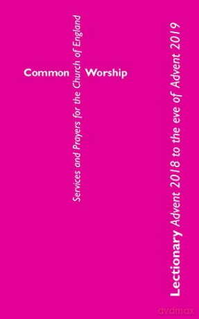 Common Worship Lectionary:Advent 2018-9 [KSIĄŻKA]