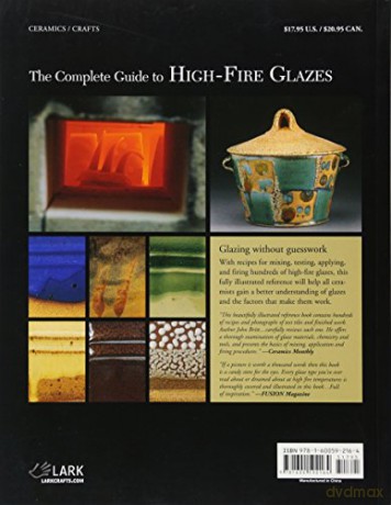 Complete Guide To High Fire Glazes - John Britt [KSIĄŻKA]