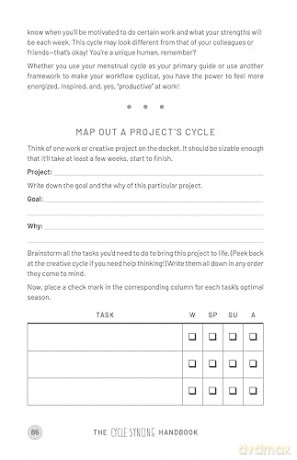 Cycle Syncing Handbook - Angie Marie [KSIĄŻKA]