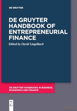 De Gruyter Handbook Of Entrepreneurial F - Da Lingelbach [KSIĄŻKA]