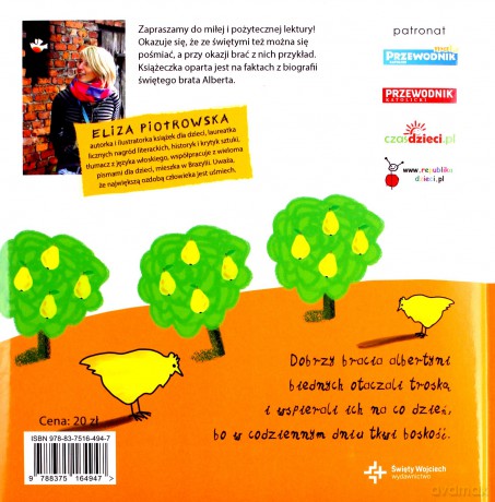 Święty brat Albert. Święci uśmiechnięci - Eliza Piotrowska [KSIĄŻKA]