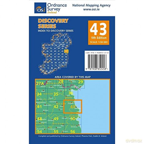 Discovery 43 Dublinlouthmeath - Ordnance Survey [KSIĄŻKA]