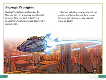 Dk Super Readers Level 3 Dc Supergirl Gi - Frankie Hallam [KSIĄŻKA]