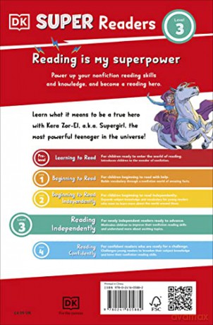 Dk Super Readers Level 3 Dc Supergirl Gi - Frankie Hallam [KSIĄŻKA]
