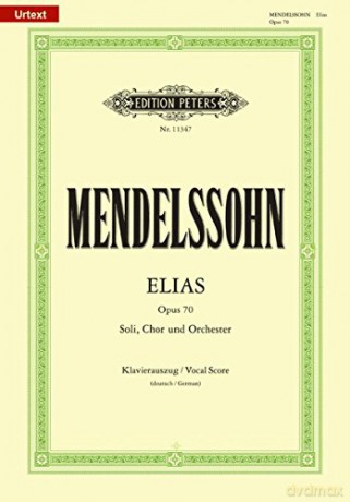 Elijah Gereng Vocal Score Urtext - Felix Mendelssohn [KSIĄŻKA]
