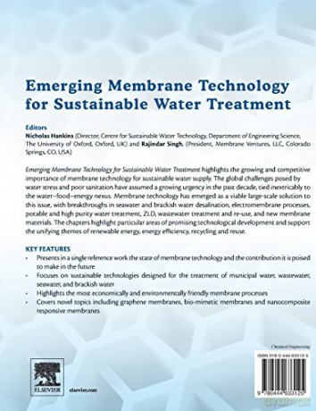 Emerging Membrane Technology For Sustain - Rajindar Singh [KSIĄŻKA]