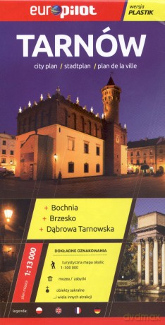 Tarnów.Foliowany plan miasta w skali 1:13 000 [KSIĄŻKA]