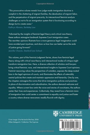 Feminist Judgments Immigration Law Opi - Edited By Kathleen K [KSIĄŻKA]