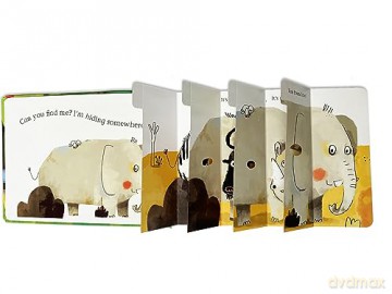 Flip Flop Flaps Jungle Animals [KSIĄŻKA]