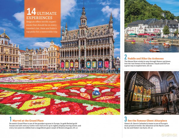 Fodors Belgium - Fodor Travel Guides [KSIĄŻKA]