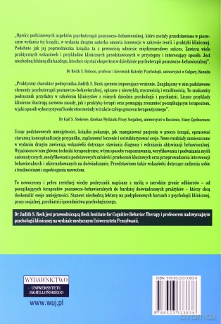 Terapia poznawczo-behawioralna. Podstawy i zagadnienia szczegółowe - Judith S. Beck [KSIĄŻKA]