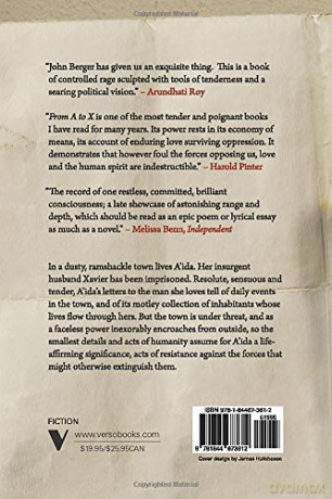 From A To X - John Berger [KSIĄŻKA]