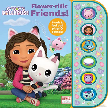 Gabbys Dollhouse Flowerrific Friends - Pi Kids [KSIĄŻKA]