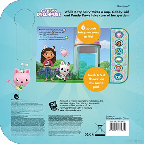 Gabbys Dollhouse Flowerrific Friends - Pi Kids [KSIĄŻKA]