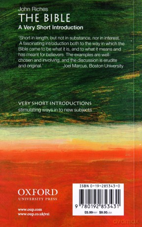 The Bible - John Riches [KSIĄŻKA]
