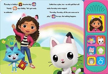 Gabbys Dollhouse Happy Purrsday - Pi Kids [KSIĄŻKA]