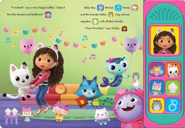 Gabbys Dollhouse Happy Purrsday - Pi Kids [KSIĄŻKA]