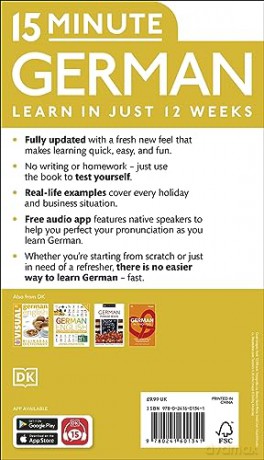 German Learn In Just 12 Weeks - Dk [KSIĄŻKA]