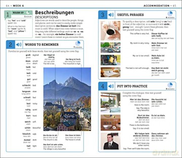 German Learn In Just 12 Weeks - Dk [KSIĄŻKA]