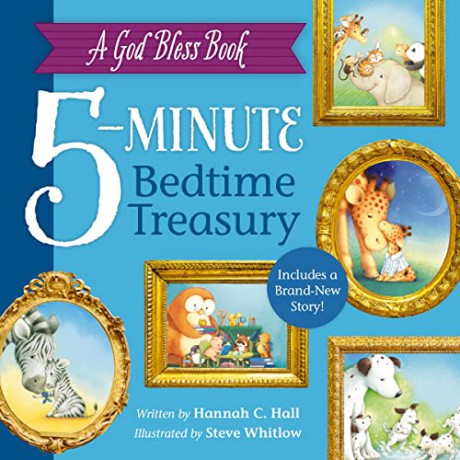 God Bless Book 5 Minute Be Hb - Hall Hannah [KSIĄŻKA]