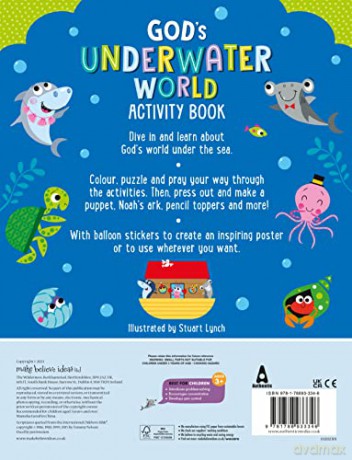 Gods Underwater World Activity Book - Stuart Lynch [KSIĄŻKA]