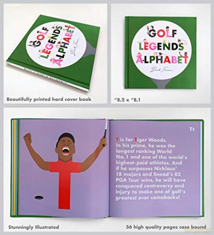 Golf Legends Alphabet - Beck Feiner [KSIĄŻKA]