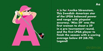 Golf Legends Alphabet - Beck Feiner [KSIĄŻKA]