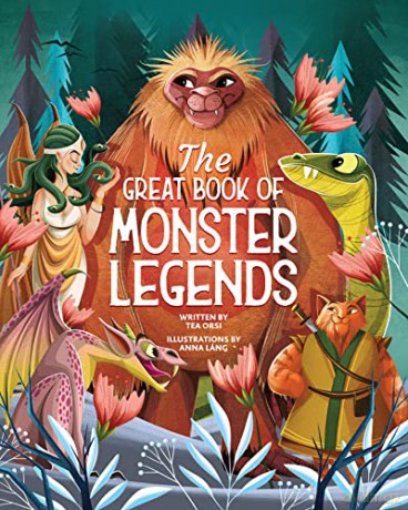 Great Book Of Monster Legends - Tea Orsi [KSIĄŻKA]