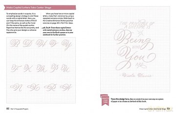 Hand Lettering For Happiness - Brenna Jordan [KSIĄŻKA]