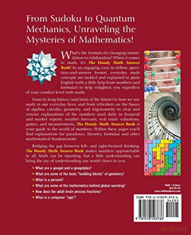 Handy Math Answer Book - Patr Barnes-Svarney [KSIĄŻKA]