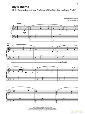 Harry Potter Hp 1-8 Big Note Piano [KSIĄŻKA]