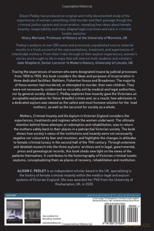 Hcdp Mothers Criminal Insanity And - Pedley Alison C [KSIĄŻKA]