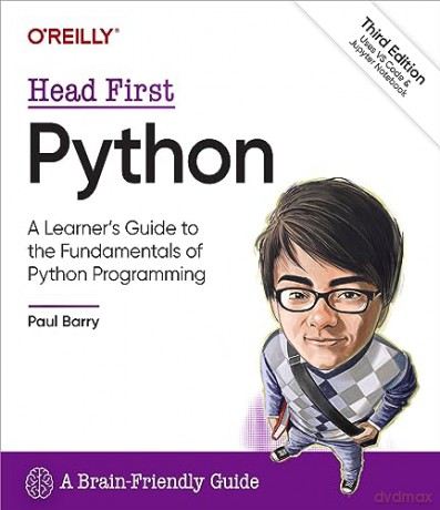 Head First Python - Paul Barry [KSIĄŻKA]