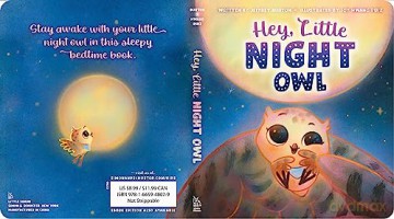 Hey Little Night Owl - Jeffrey Burton [KSIĄŻKA]