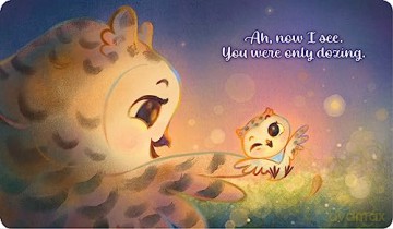 Hey Little Night Owl - Jeffrey Burton [KSIĄŻKA]