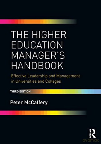 Higher Education Managers Handbook - Peter Mccaffery [KSIĄŻKA]