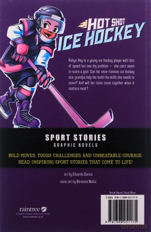 Hot Shot Ice Hockey - Jake Maddox [KSIĄŻKA]