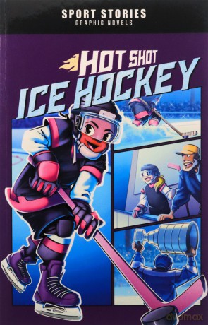 Hot Shot Ice Hockey - Jake Maddox [KSIĄŻKA]