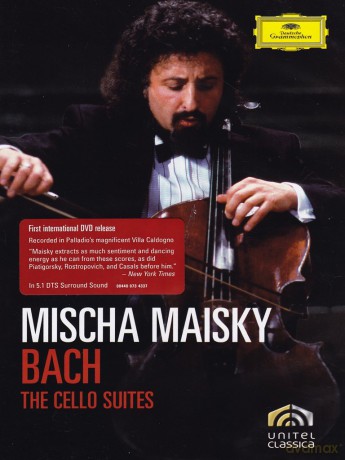Mischa Maisky: Bach:6 Suites For Solo Viol.Bwv1007-1012 [2DVD]