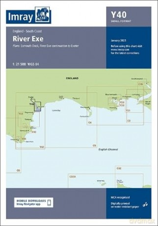 Imray Chart Y40 River Exe Small Format - Imray [KSIĄŻKA]