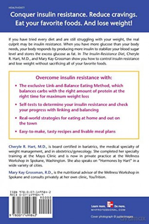 Insulin Resistance Diet - Cheryle Hart [KSIĄŻKA]