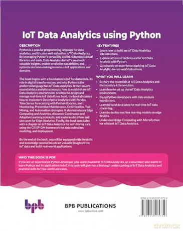Iot Data Analytics Using Python - M.S. Hariharan [KSIĄŻKA]