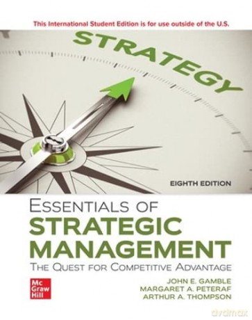 Ise Essentials Of Strategic Management [KSIĄŻKA]