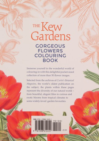 Kew Gardens Gorgeous Flowers Colouring - Rbg Kew [KSIĄŻKA]