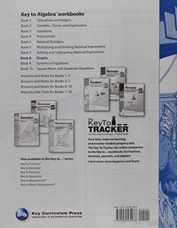 Key To Algebra Set Of Books 110 - Key Curriculum [KSIĄŻKA]