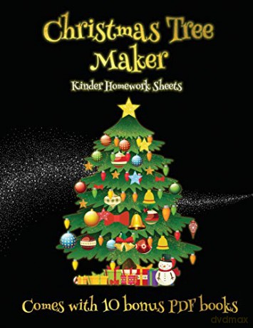 Kinder Homework Sheets (Christmas Tree M - James Manning [KSIĄŻKA]