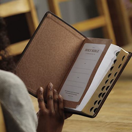 Kjv Reference Bible Personal Size Giant [KSIĄŻKA]