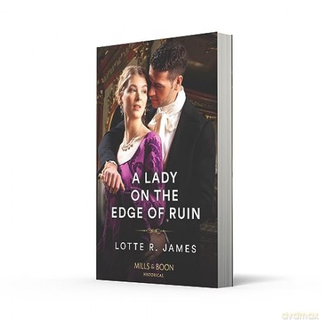 Lady On Edge Of Ruin Pb - Lotte R James [KSIĄŻKA]