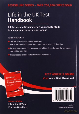 Life In The Uk Test Handbook 2024 - Henry Dillon [KSIĄŻKA]